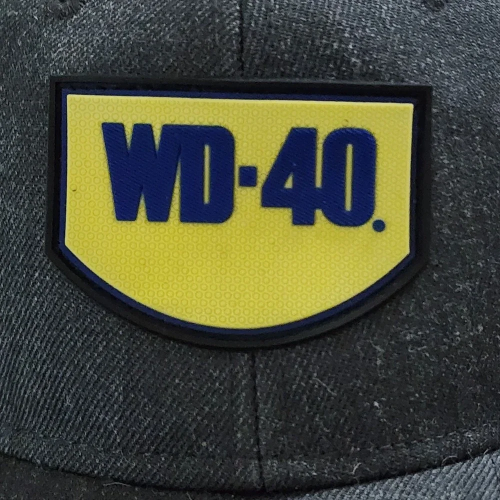 WD-40 Baseball Cap Hat Gray Snapback Degreaser Lubricant Dust Collectible O/S‎